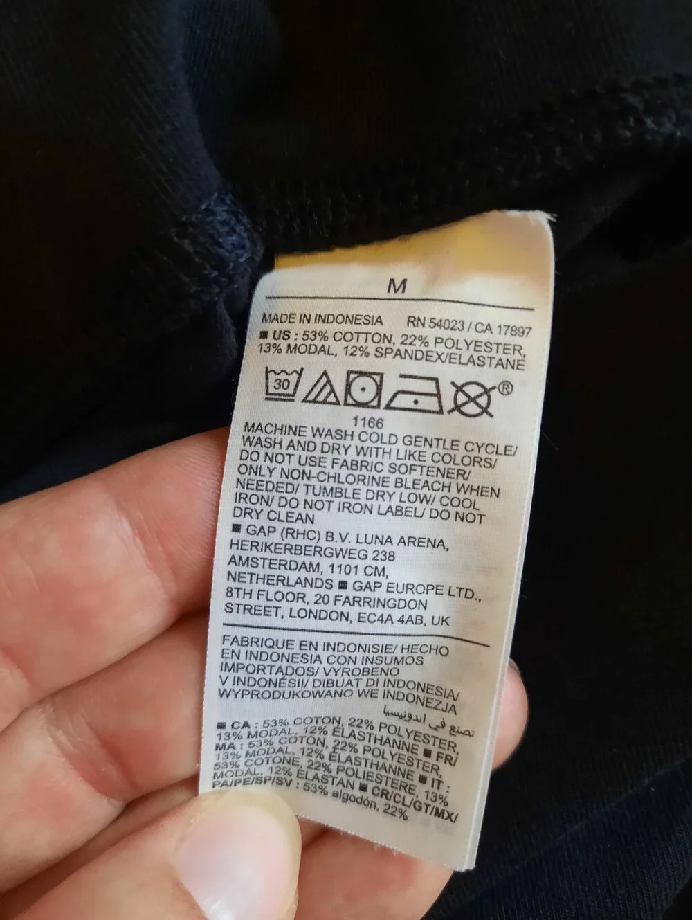 Old Navy Maternity Powerchill High-Rise Go-Dry Black Leggings Size Medium